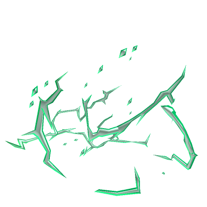 Roblox Item Jade Thunder Aura - Waist