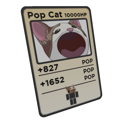 Pop Cat Roblox Decal Id