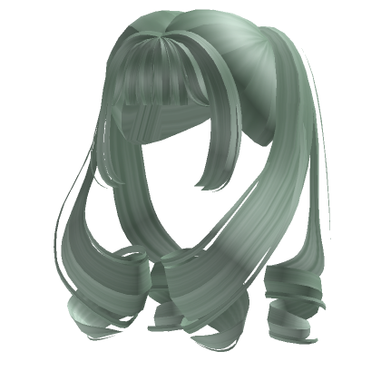 Long Flowy Fairy Hair (Light Blue)'s Code & Price - RblxTrade