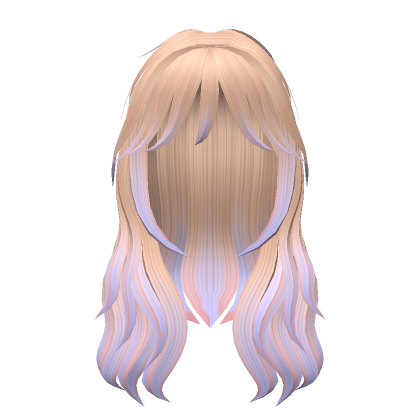 Roblox Item Blonde Cotton Candy Hair