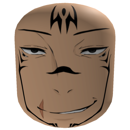 Roblox Item Toji Sukuna 2D Face Mask
