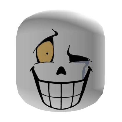 Disbelief Papyrus Face | Roblox Item - Rolimon's