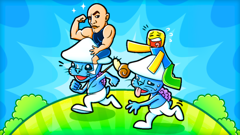 Smurf Cat Race