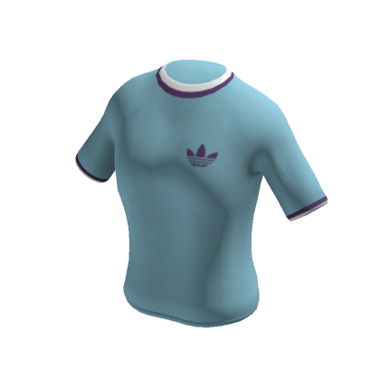 T shirt roblox adidas blue cheap