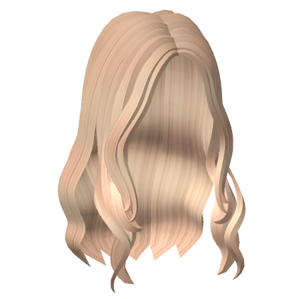 Loose Wavy Hairstyle(Blonde)'s Code & Price - RblxTrade