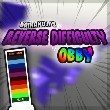 Daikakuji's Reverse Difficulty Chart Obby! ⚡
