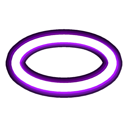 Purple Neon Roblox Logo PNG
