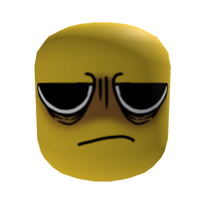 Roblox Item Annoyed Cute Noob Face