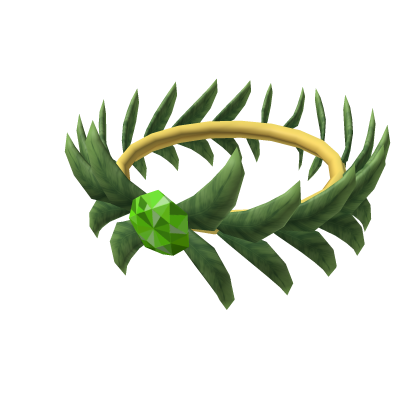 Green Gemmed Nature Crown's Code & Price - RblxTrade