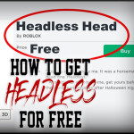 UGC Headless Head - Roblox