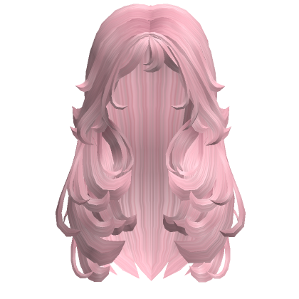 Pretty Long Pink Girl - Roblox Girls Hair Codes Transparent PNG - 420x420 -  Free Download on NicePNG