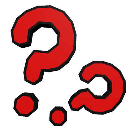 Anime Question Marks on Face | Roblox Item - Rolimon's