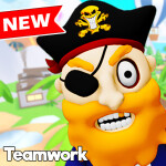 Teamwork Pirate Escape! (2 Player Obby)