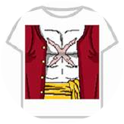 Luffy T_shirt - Roblox