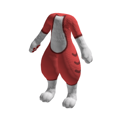 Kemono Fursuit (Red) Roblox Item - Rolimon's