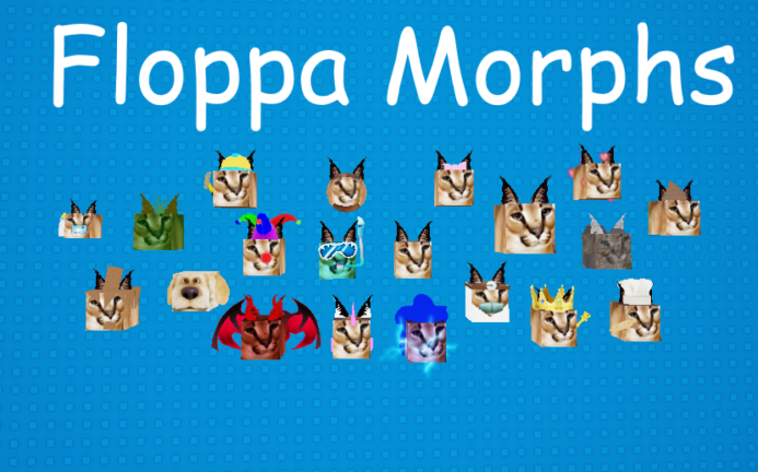 How to get ALL 100 FLOPPA MORPHS in FIND THE FLOPPA MORPHS
