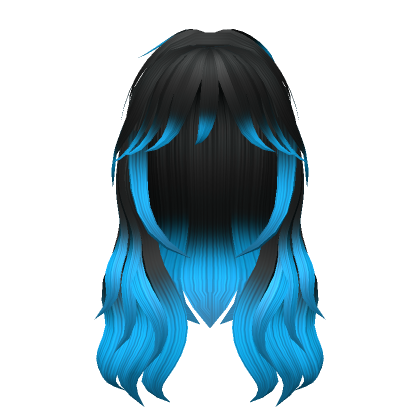 Black to Blue Hair - Roblox
