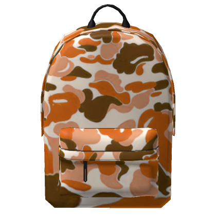 Orange Camo Backpack Roblox Item Rolimon s