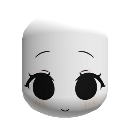 Darling Light Smile Face (Black) | Roblox Item - Rolimon's