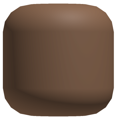 Roblox Item Faceless Head Skin Color (Brown) • Blank No Face