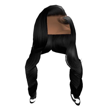 🖤Black Hair with Curls's Code & Price - RblxTrade