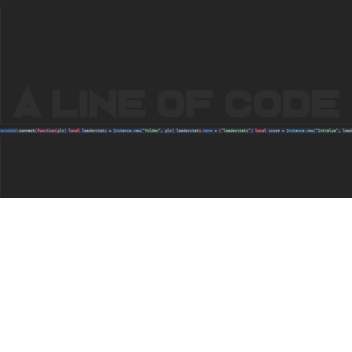 One Line Of Code