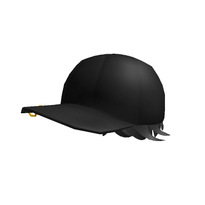 Men Black Hair with Black Cap | Roblox Item - Rolimon's