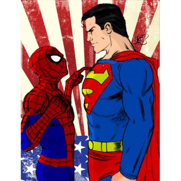 Superman gegen Spiderman (Deutsch)