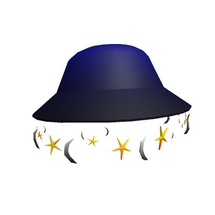 Blue galaxy bucket cheap hat