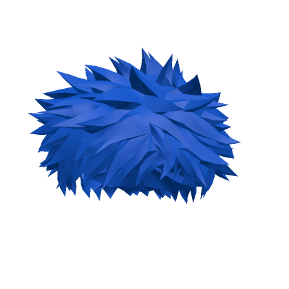 Roblox Item Messy Blue Anime Hair