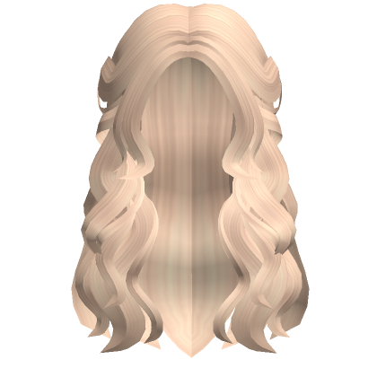 Lovely Breezy Hair - Blonde Roots - Roblox