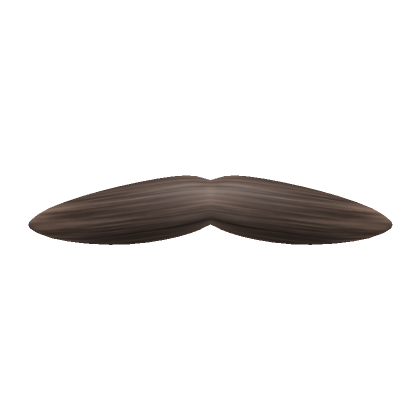 Brown French Mustache - Roblox