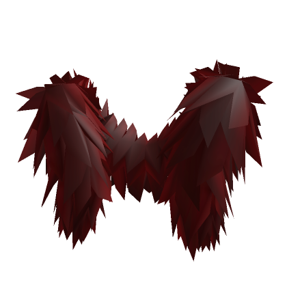 Roblox Item Fluffy Feather Boa Maroon Red 3.0