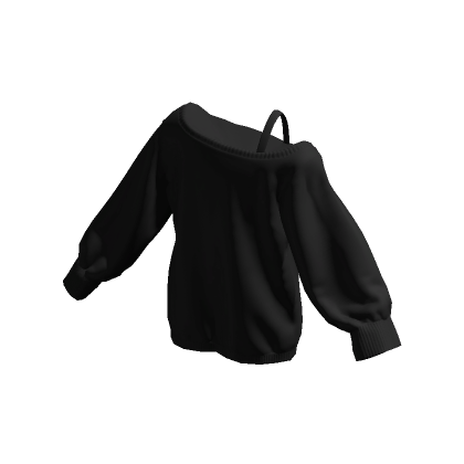 Black on sale sweatshirt roblox