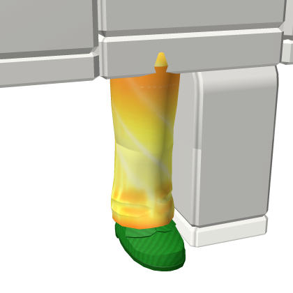 Golden Suit of Bling Squared Right Leg - Roblox