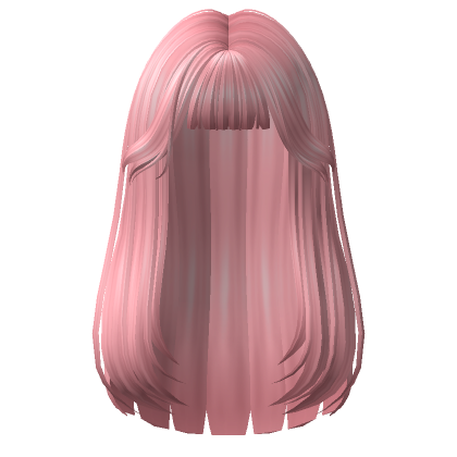 Roblox Item Modern Girl Hair (Pink)