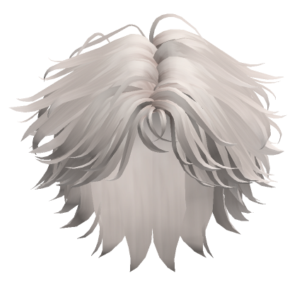 Wolf Cut Middle Part Hair in Ash | Roblox Item - Rolimon's