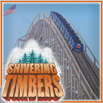 Shivering Timbers Roller Coaster
