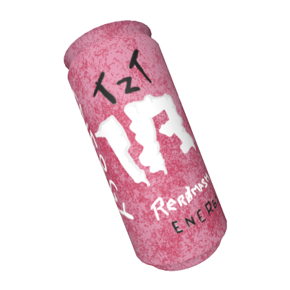 Roblox Item Pink Energy Can (mouth)