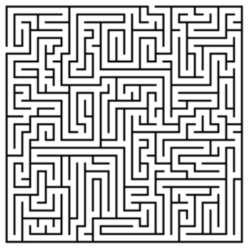 Survive in the maze!