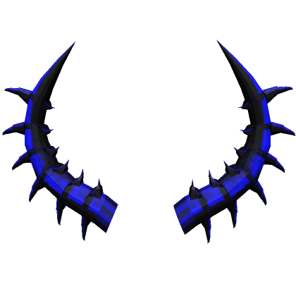 Cobalt Hellbound Negative Demonic Horns emo black | Roblox Item - Rolimon's