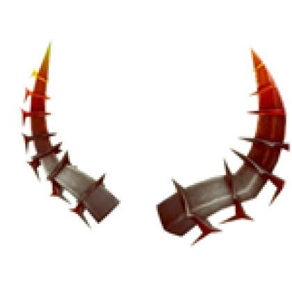 blue fiery horns roblox id codes