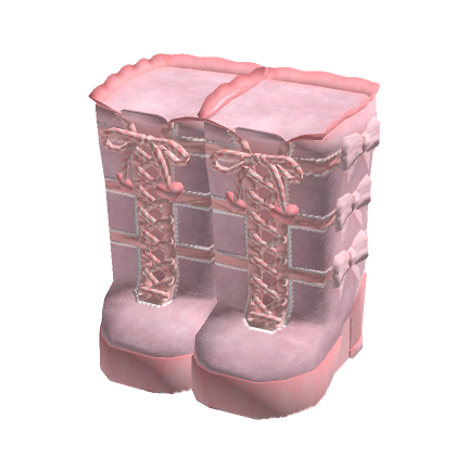 3.0 Pink Gothic Thigh-High Boots | Roblox Item - Rolimon's