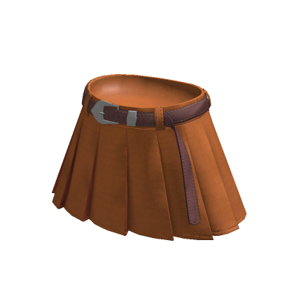 Brown skirt roblox online