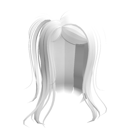 Roblox Item White Anime Girl Hair
