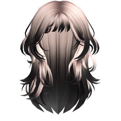 She Wolf Hair - Blonde Black Ombre - Roblox