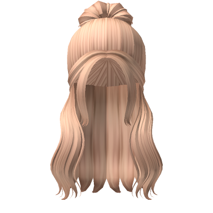 Long Flowy Blonde Hair's Code & Price - RblxTrade