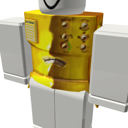 golden mr robot roblox toy