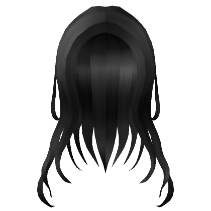 Roblox Item Black Casual Hair