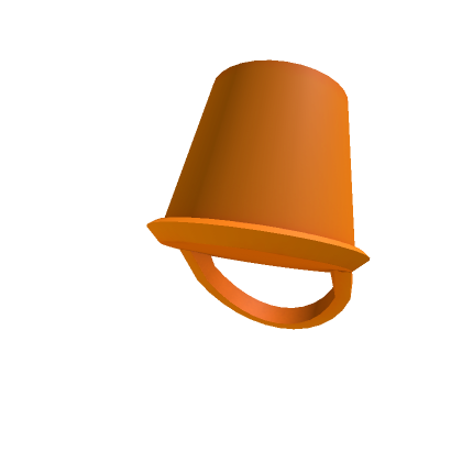 Roblox Item Orange Bucket Hat!